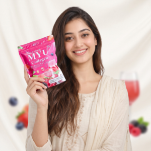 MYU Collagen mix berry ViT C+ ( 10 piece sachet)