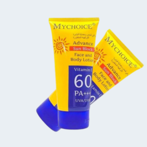 My choice advance sunscreen face and body lotion spf 60+++(150ml)