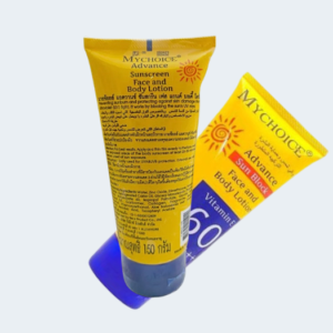 My choice advance sunscreen face and body lotion spf 60+++(150ml)