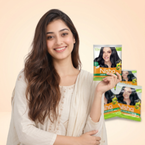 Nisha hair color ( natural black 1.0)