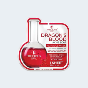 Precious Skin DRAGON_S BLUR acne scar Ampoule Mask (sheet mask)
