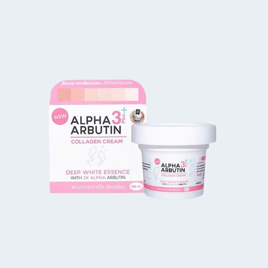 Precious Skin Thailand-Alpha Arbutin 3 Plus+Collagen 3 Plus Cream (100gm)