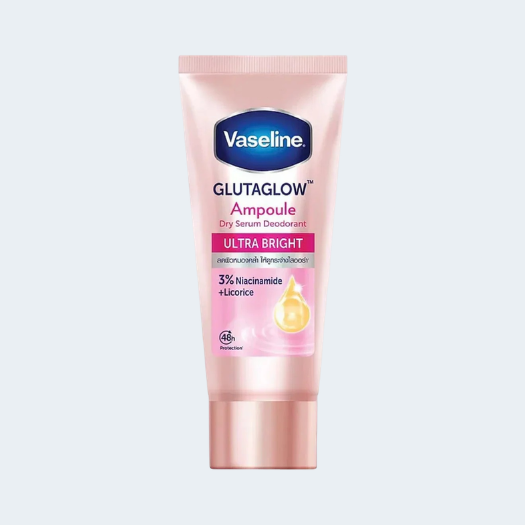 Vaseline gluta glow ampoule dry serum deodorant (45ml)